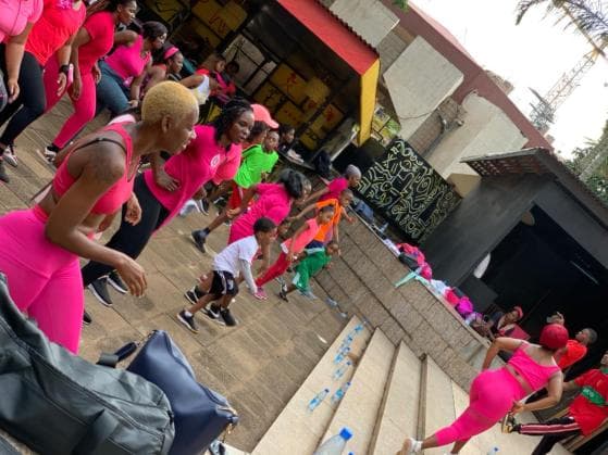 Mobilisation sportive en plein air pour Octobre Rose