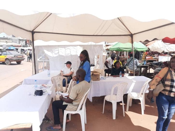 Dépistage TDR du paludisme à Damas-Yaoundé